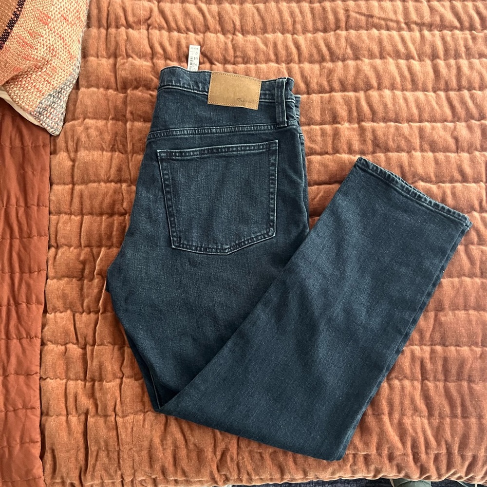 NWT Mens Madewell blue jeans size 36/30